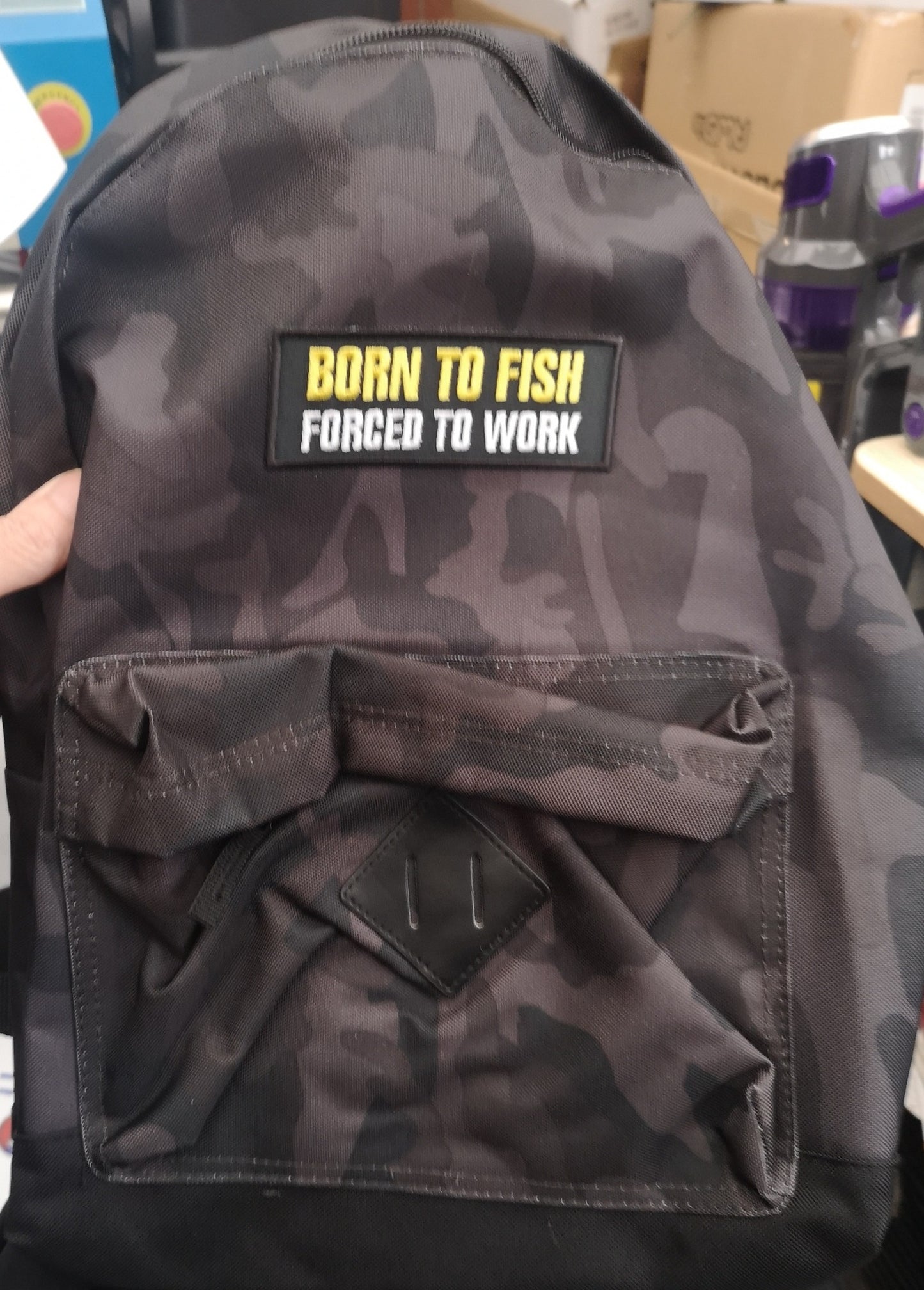BORN TO FISH, FORCED TO WORK
