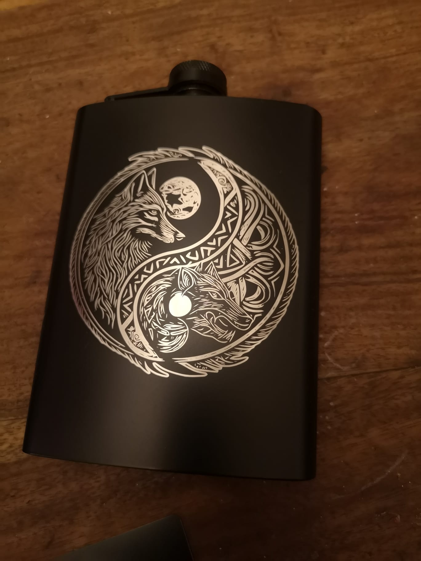 YIN AND YANG FLASK