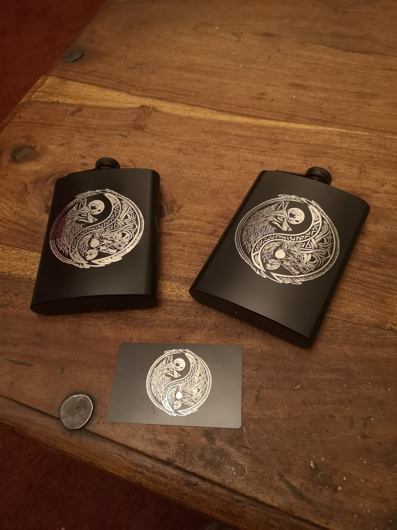 YIN AND YANG FLASK