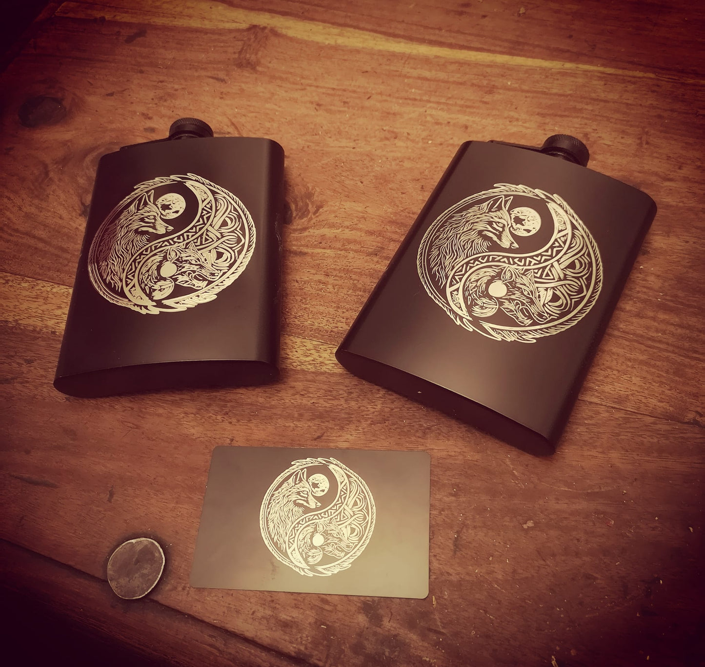 YIN AND YANG FLASK