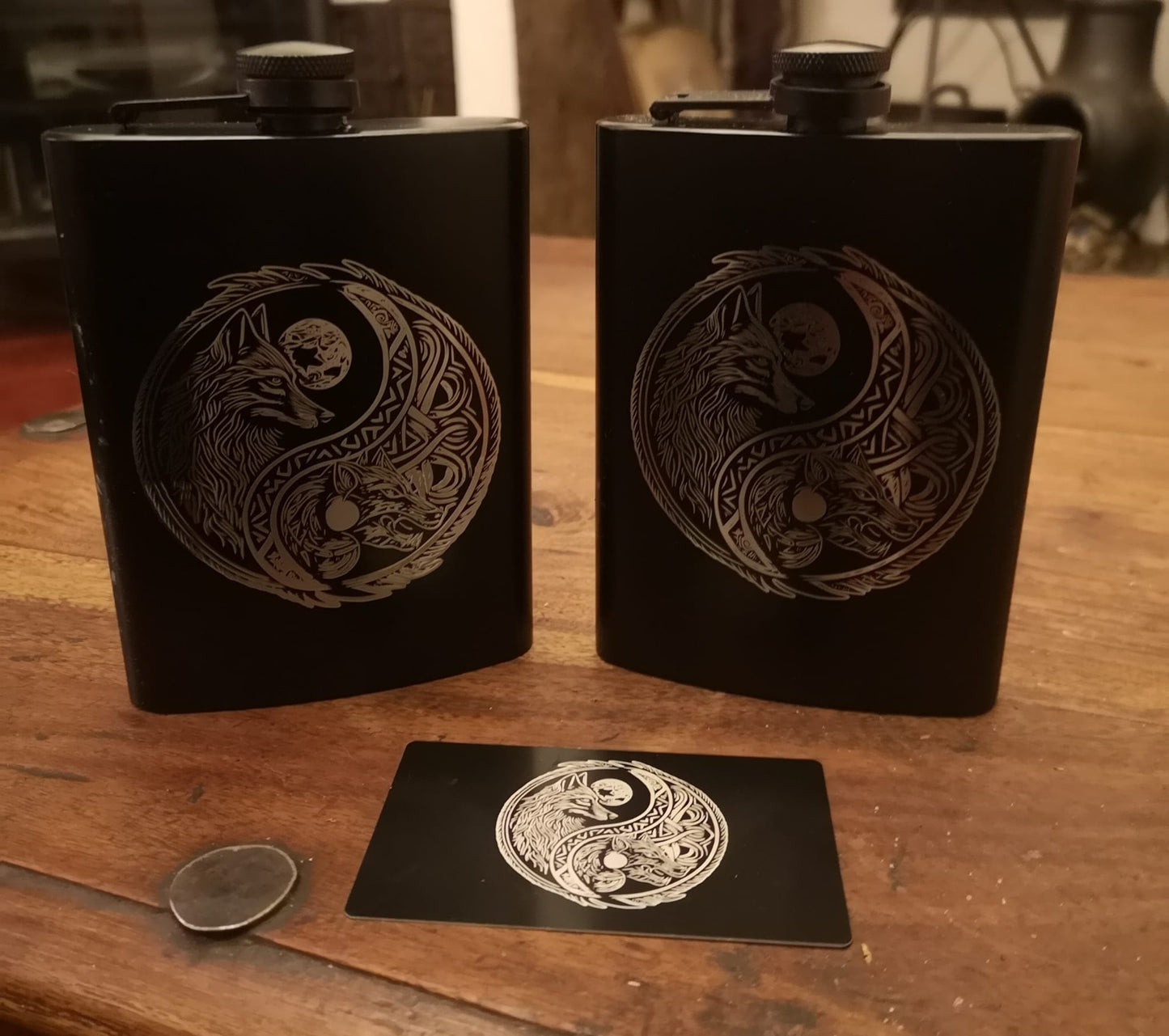 YIN AND YANG FLASK