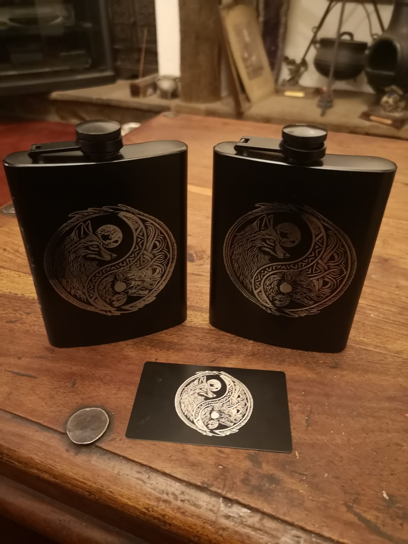 YIN AND YANG FLASK